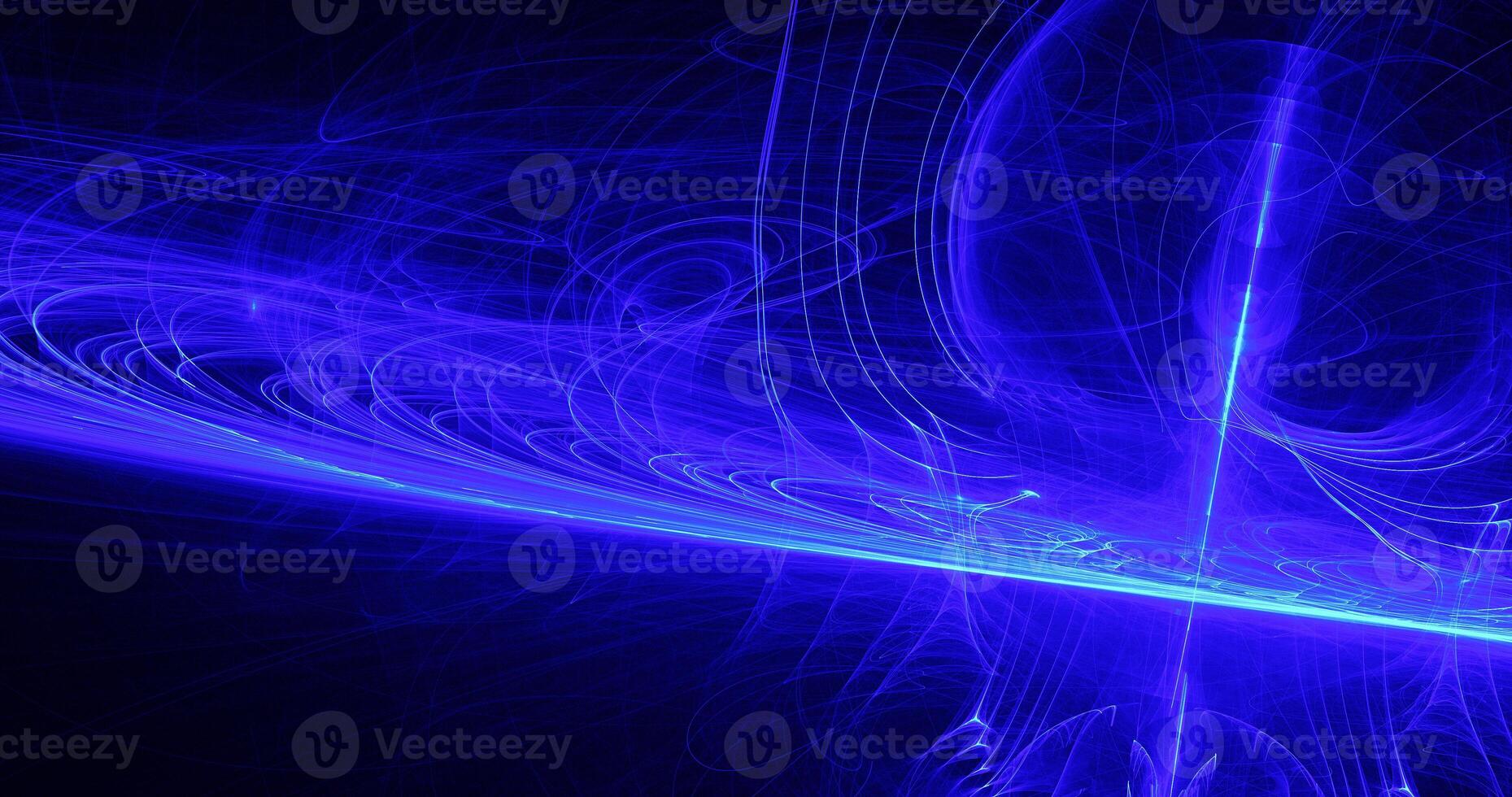 Blau abstrakt Linien Kurven Partikel Hintergrund foto