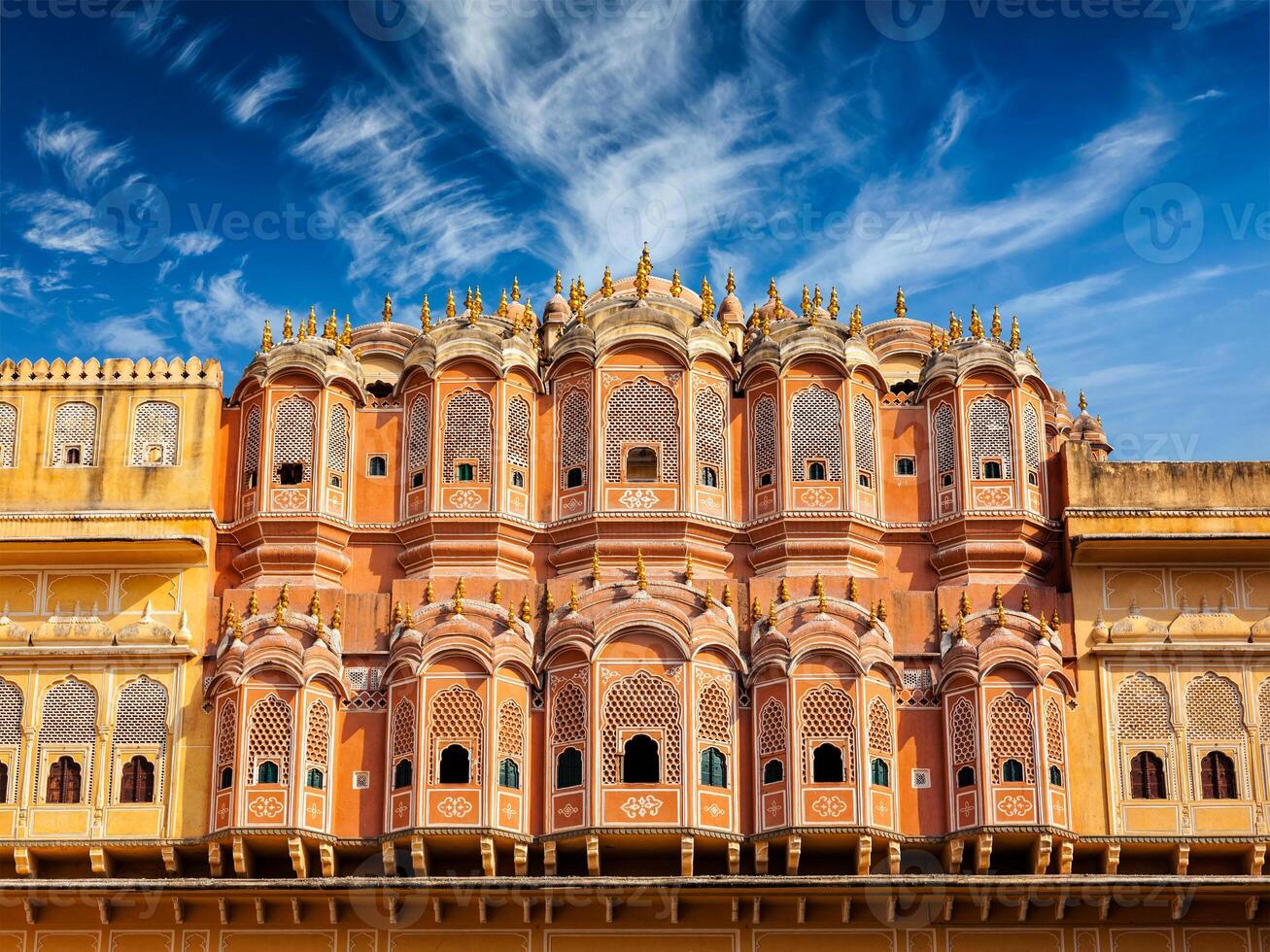 hawa Mahal Palast von das Winde, Jaipur, Rajasthan foto