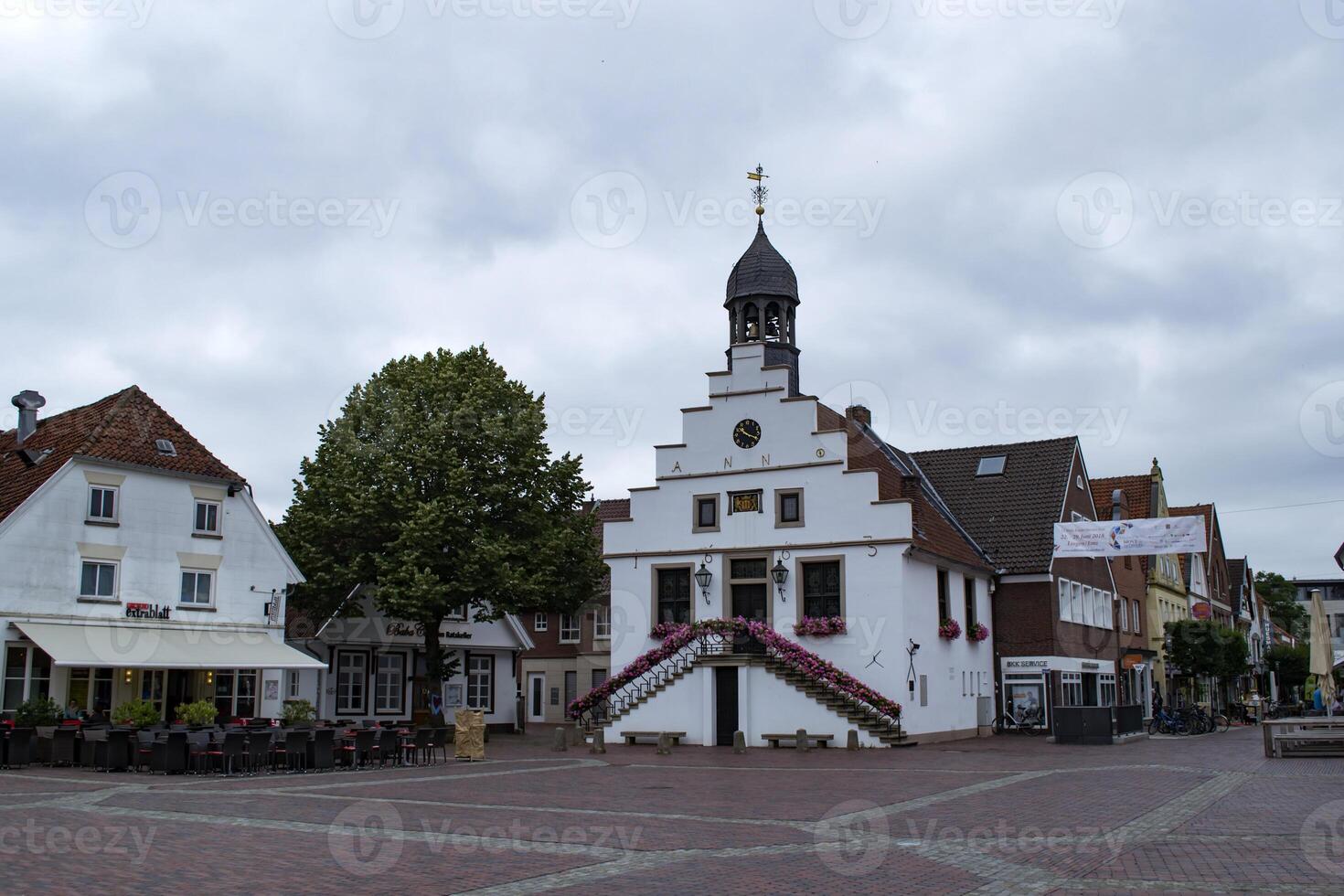 zentral Platz von lingen. Deutschland. foto