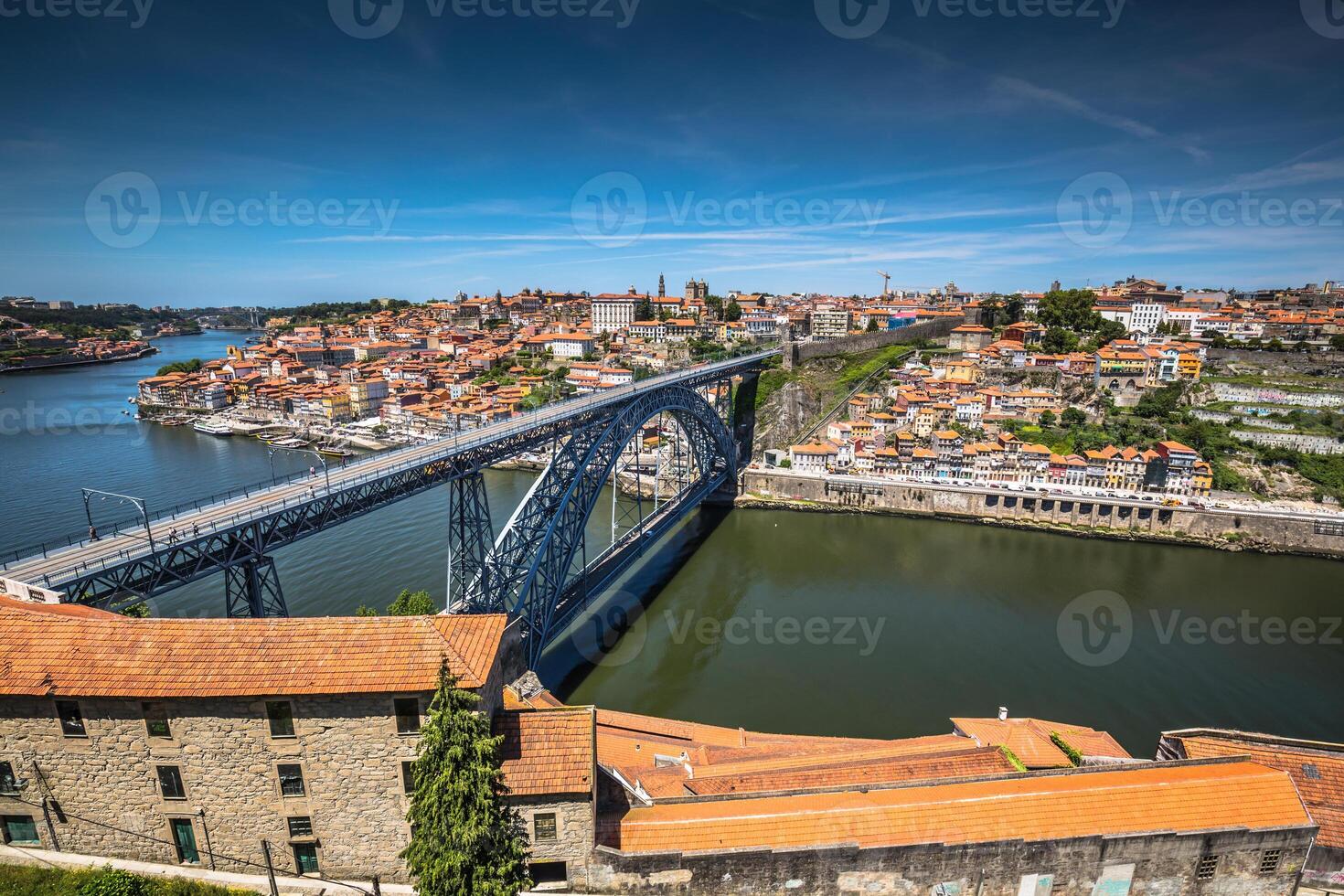 Brücke dom Ludwig, Porto, Portugal foto