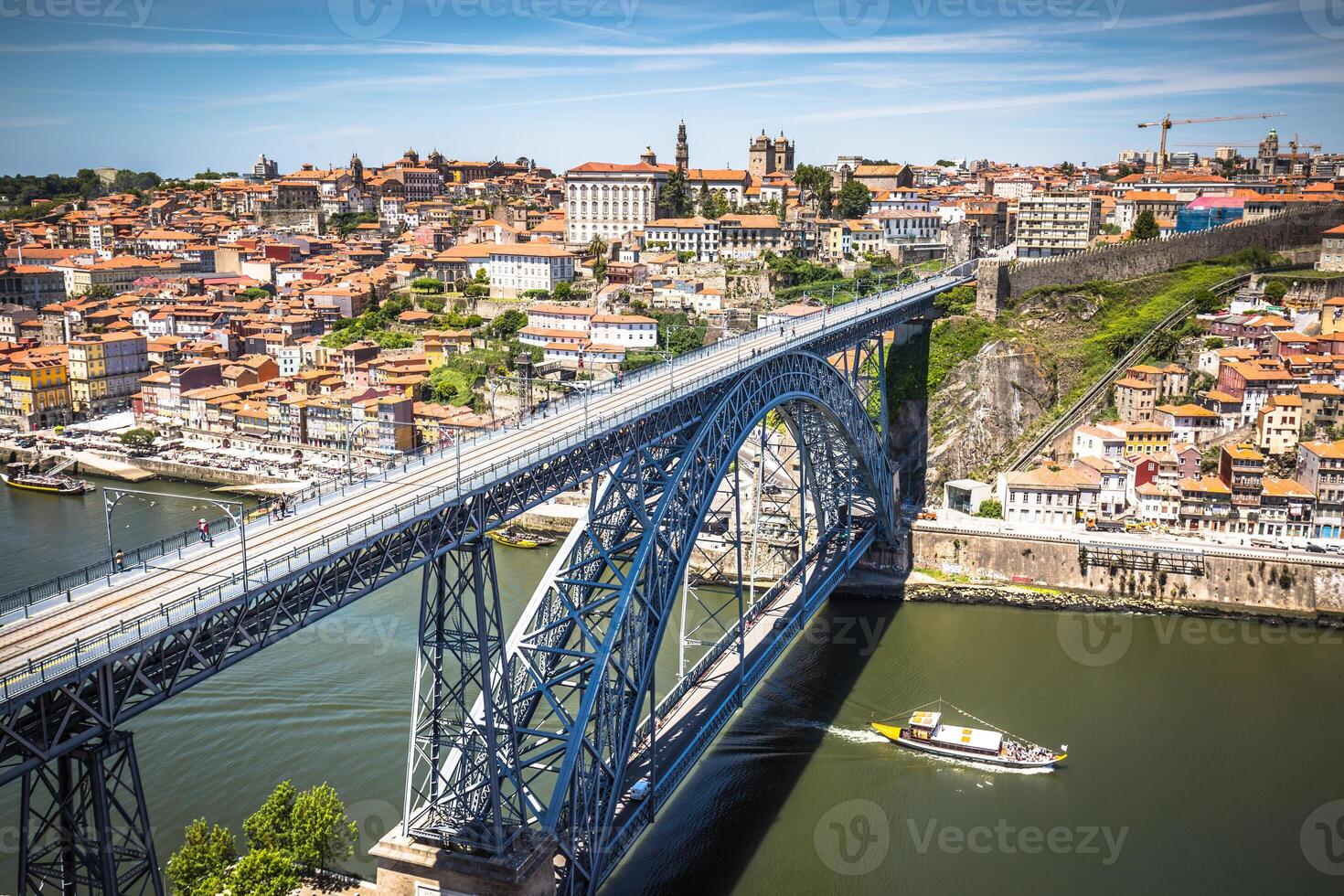 Brücke dom Ludwig, Porto, Portugal foto