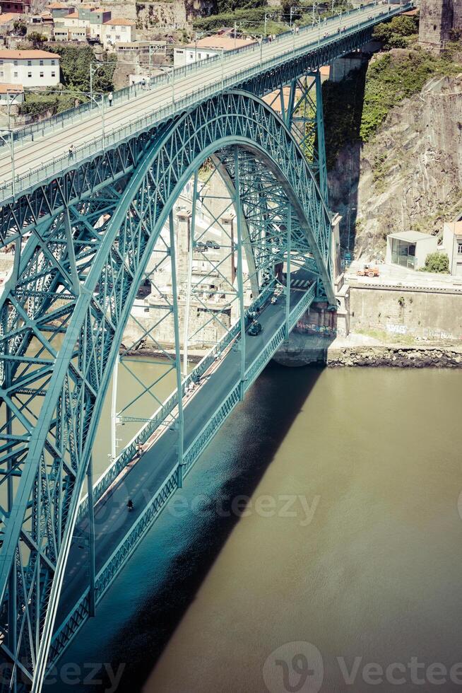 Brücke dom Ludwig, Porto, Portugal foto