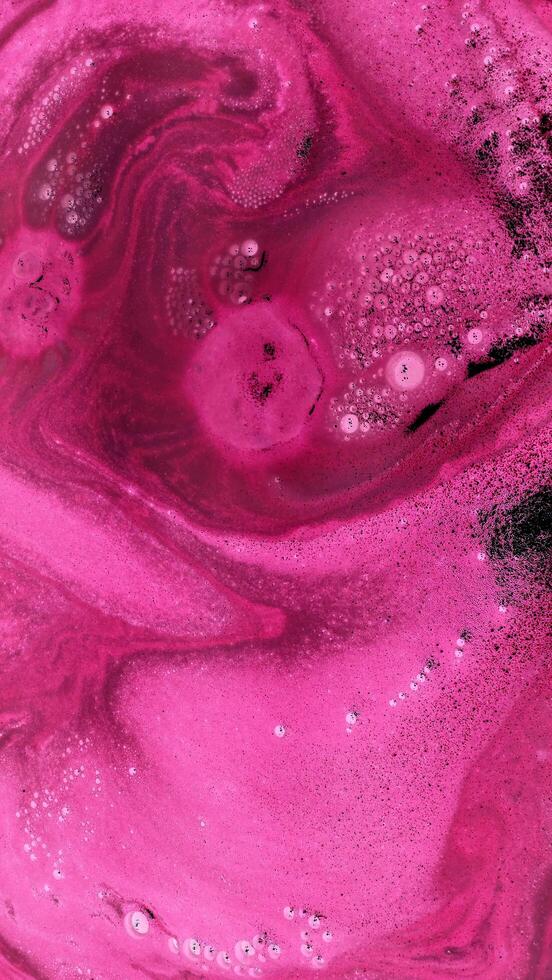 Farbe Experimente mit Schaum und Seife Luftblasen foto