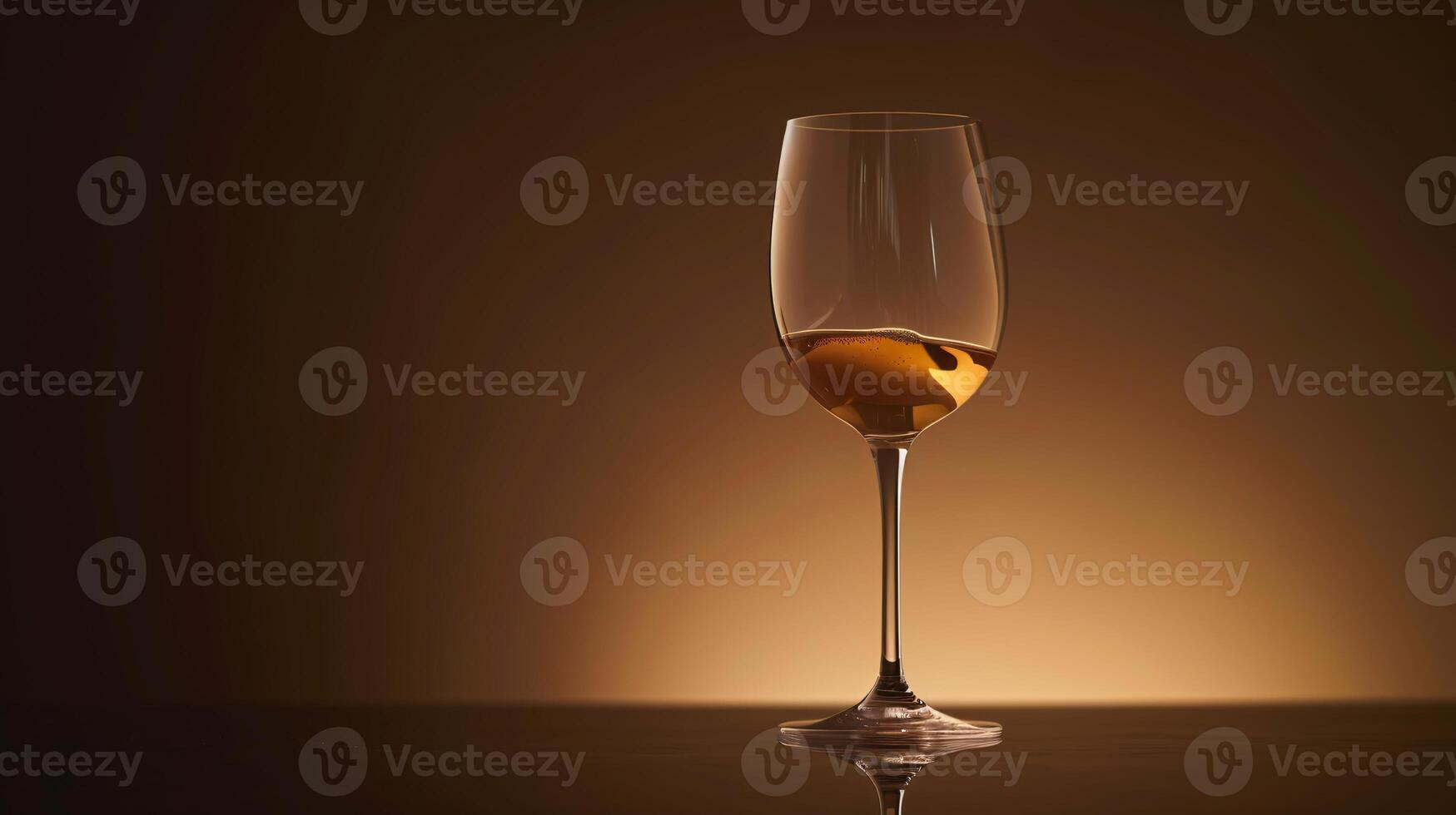 das dynamisch Eleganz von ein Wein Glas, Erfassen das Zusammenspiel von Licht und Flüssigkeit foto