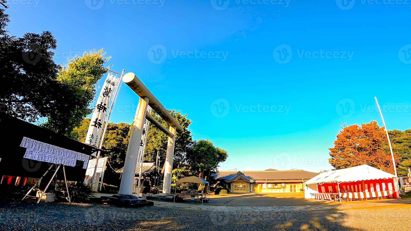 Schimane Washi Schrein ist gelegen im Shimane, adachi Station, Tokio, Japan. diese Bereich ist genannt zu Sein ein uralt Bucht wo das Götter gelandet auf Boote foto