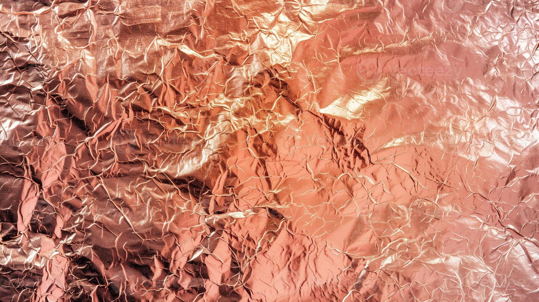 ai generiert Rose Gold metallisch Papier. Sammelalbum Papier, metallisch Textur, Roségold Kunst Hintergrund. generiert durch künstlich Intelligenz. foto