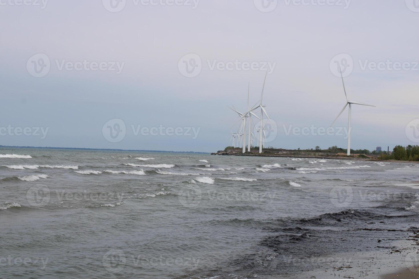 Holzrasen Strand Zustand Park auf See erie im Büffel Neu York foto