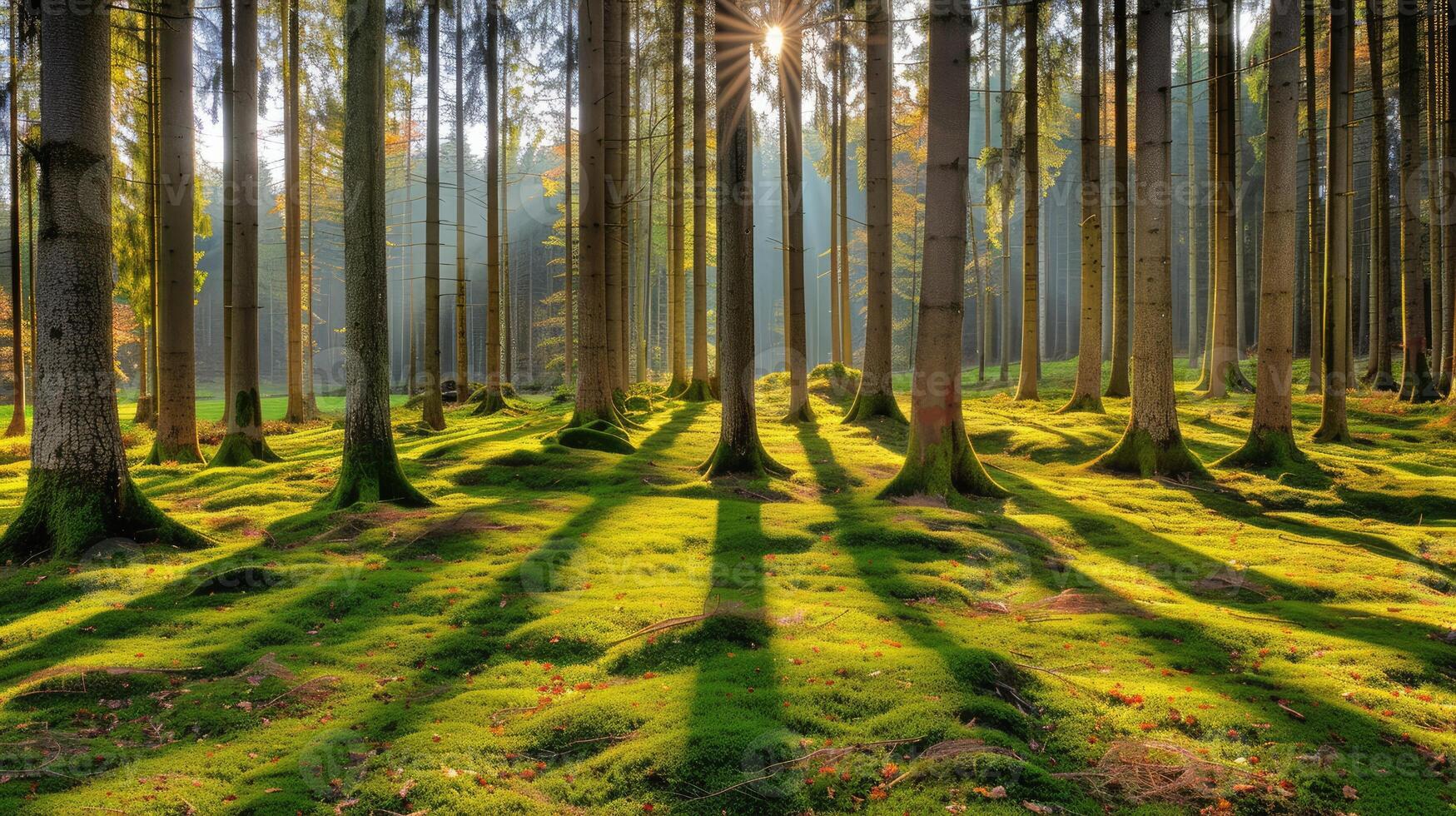 Einzelheiten von cool Wald foto