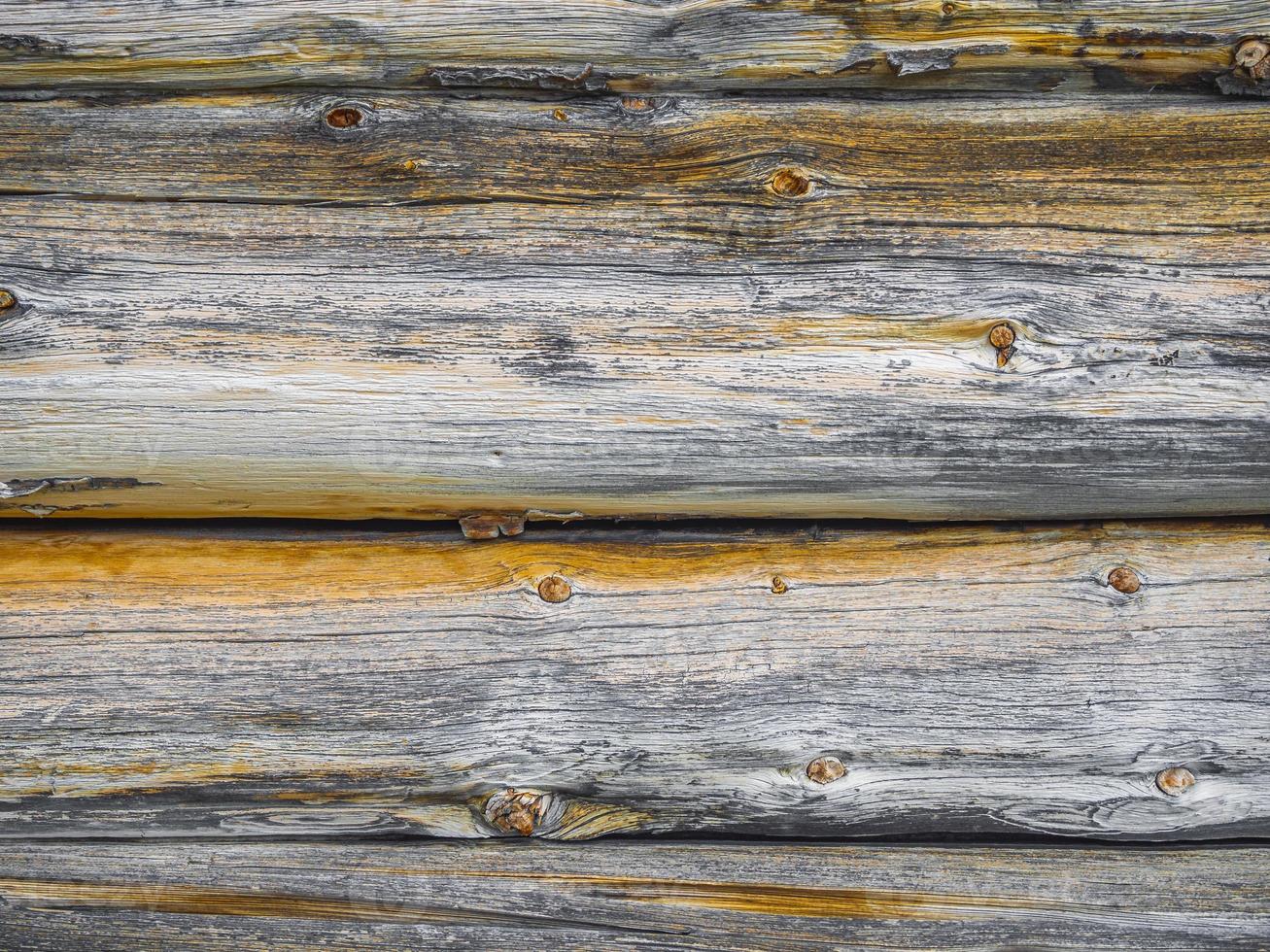 alte orange holzstruktur von holzwänden norwegen. foto