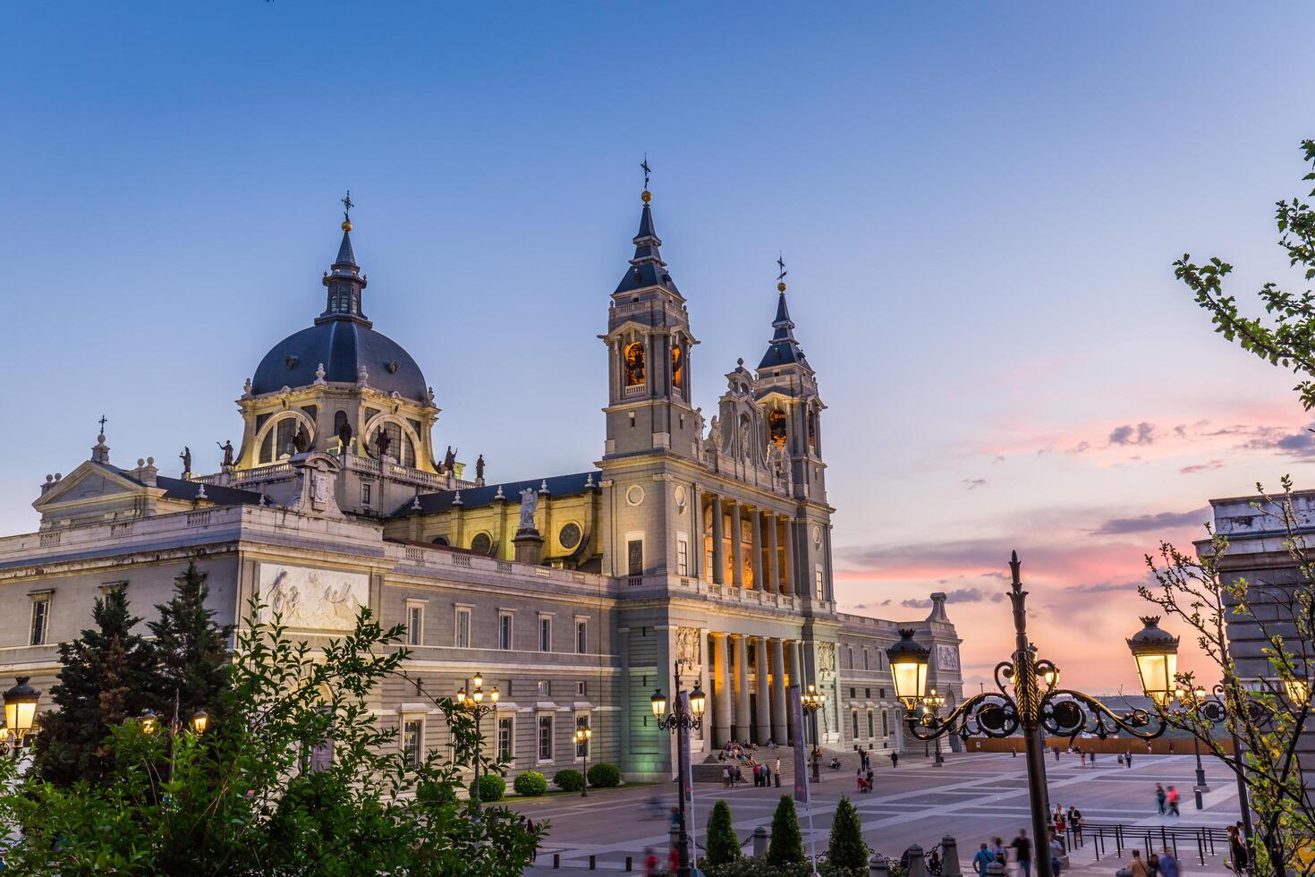 catedral de la Almudena de Madrid, Spanien foto