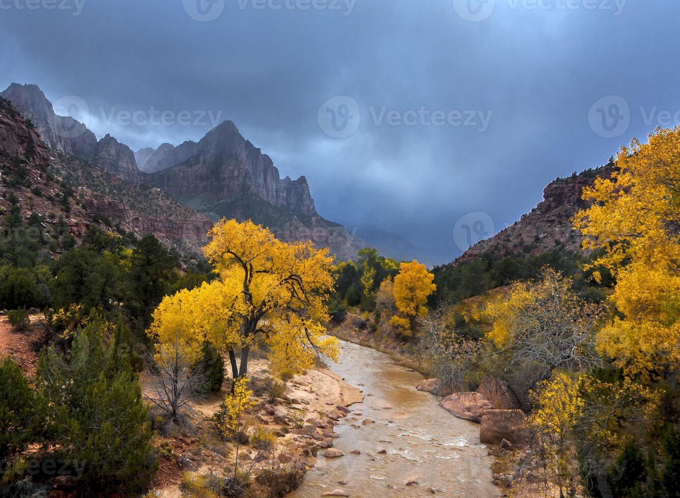 Zion Herbst Farben foto