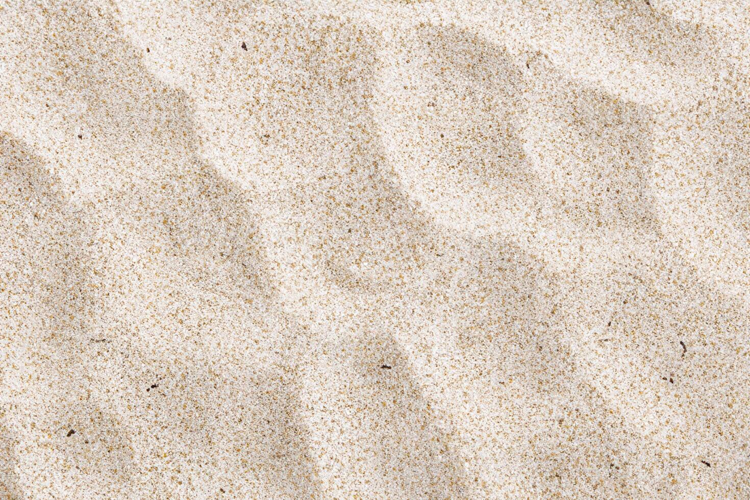 Sand von Gelassenheit Umarmen das Schönheit von natürlich Motiv Sand, ein still Tapisserie von Erde Muster foto