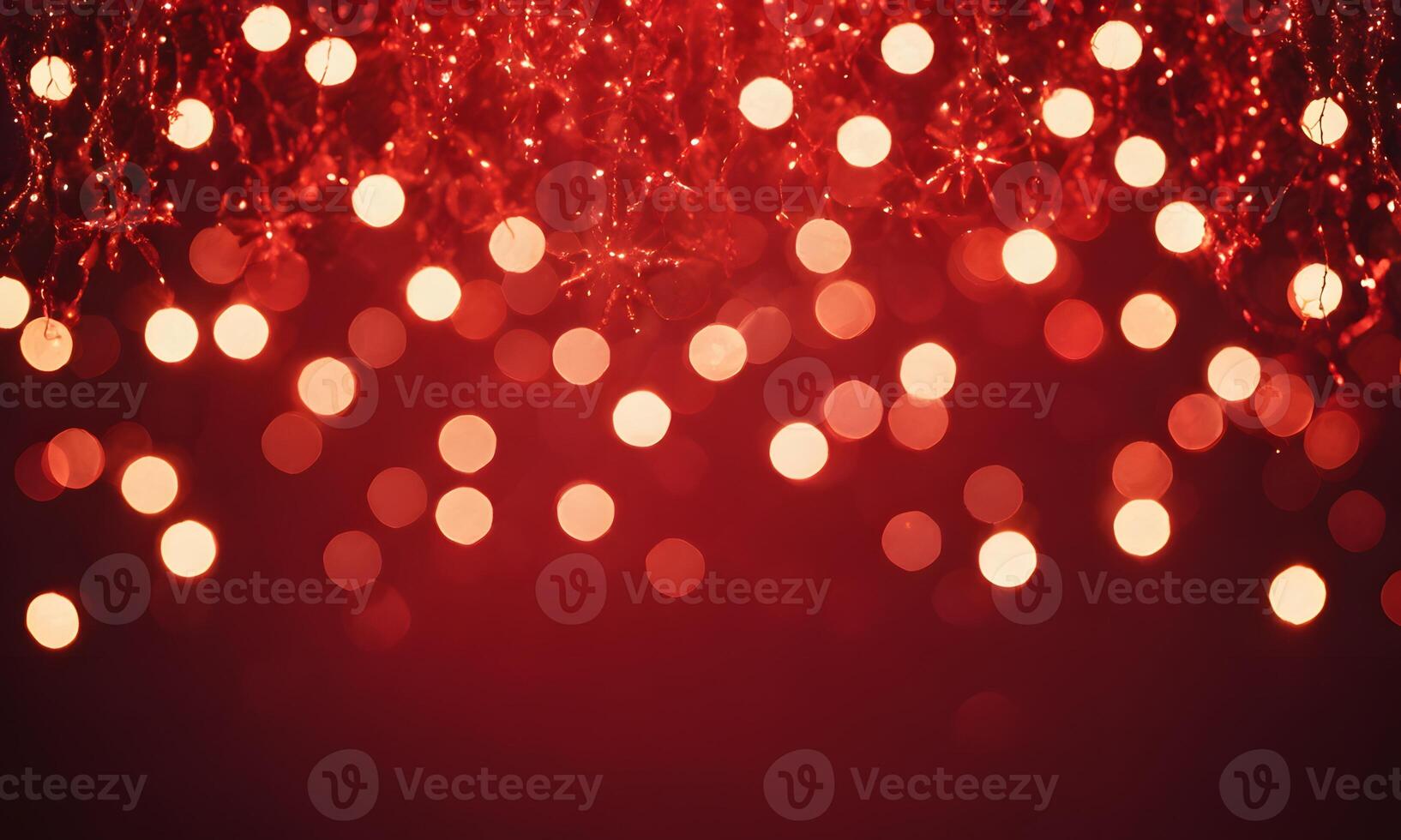 Weihnachten Weihnachten Hintergrund rot abstrakt Valentinstag rot funkeln Bokeh Jahrgang Beleuchtung foto