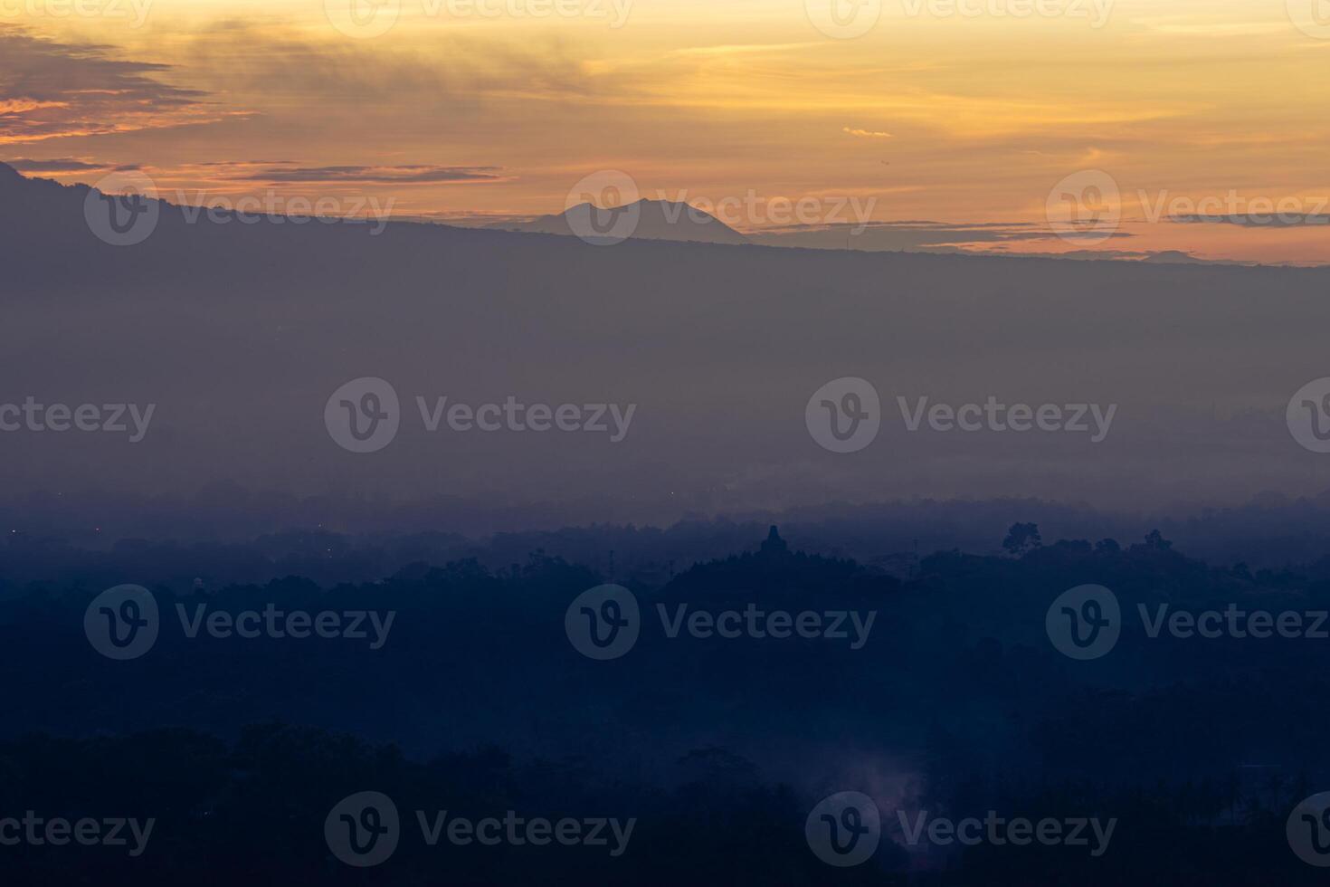 das Tempel von Borobudur foto