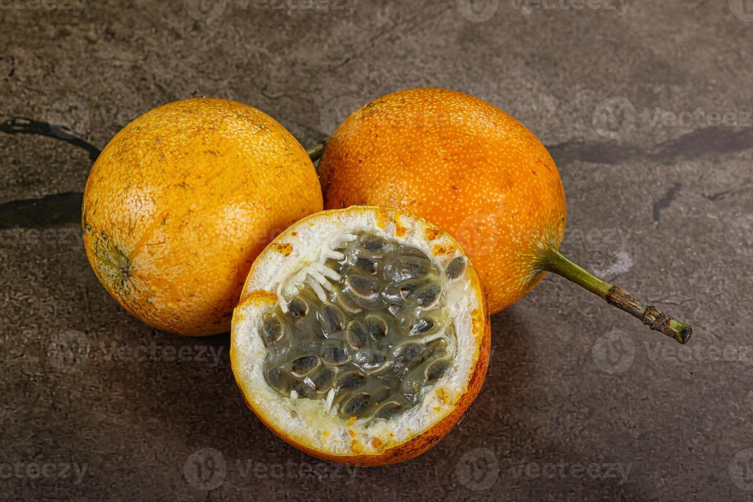 tropisch Saft Granadilla Leidenschaft Obst foto