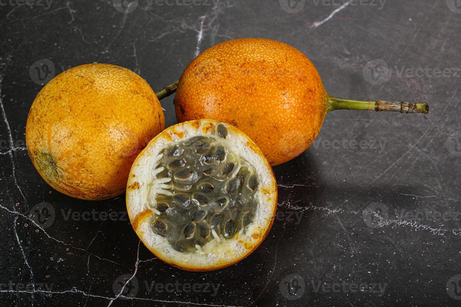 tropisch Saft Granadilla Leidenschaft Obst foto