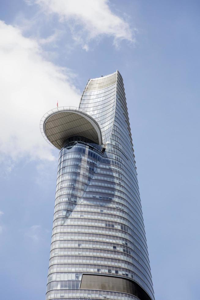 Ho Chi Minh, Vietnam, 22. Februar 2017 - Bitexco Financial Tower in Ho Chi Minh, Vietnam. Dieser 262 Meter hohe Wolkenkratzer wurde 2010 eröffnet. foto