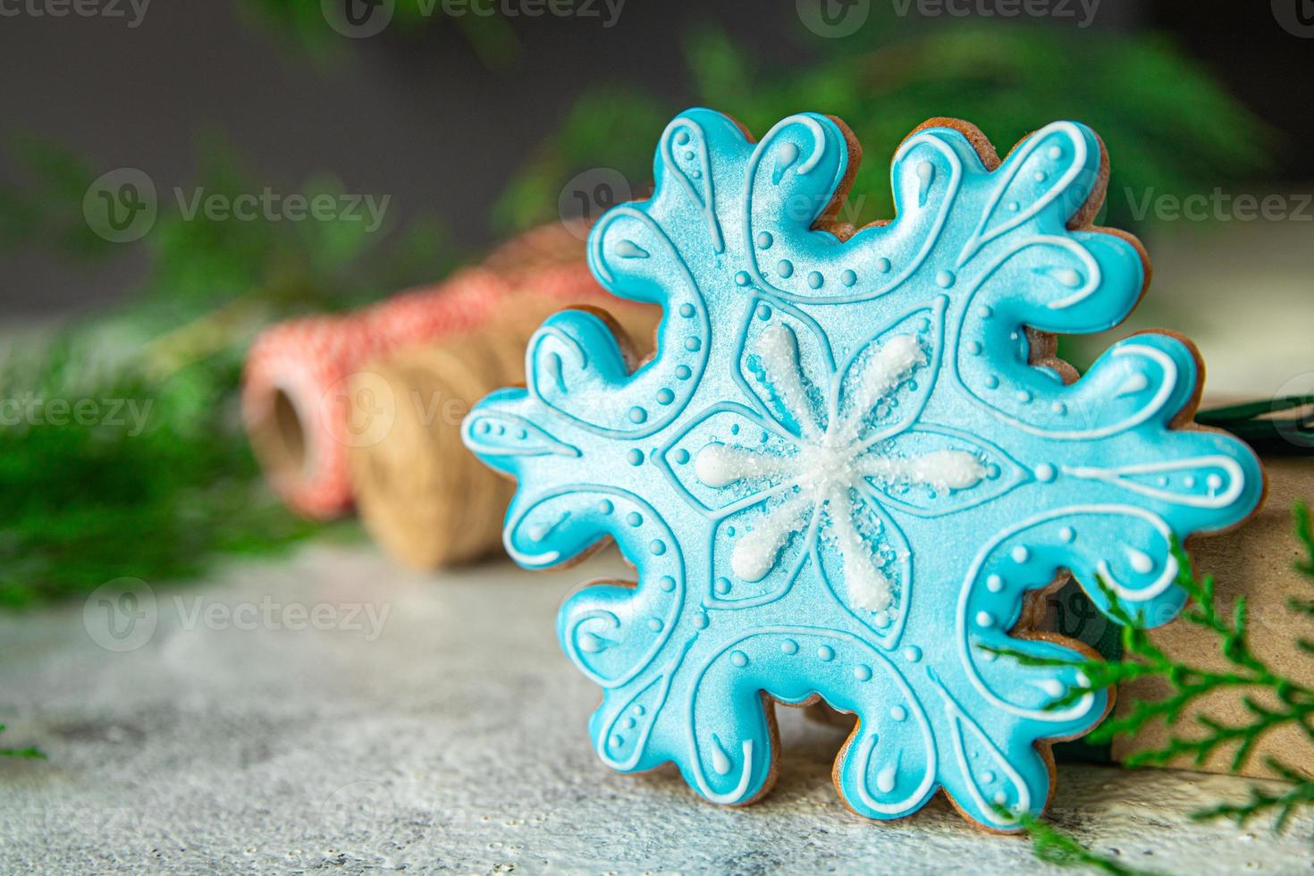 Lebkuchen Weihnachtsdessert Neujahr foto