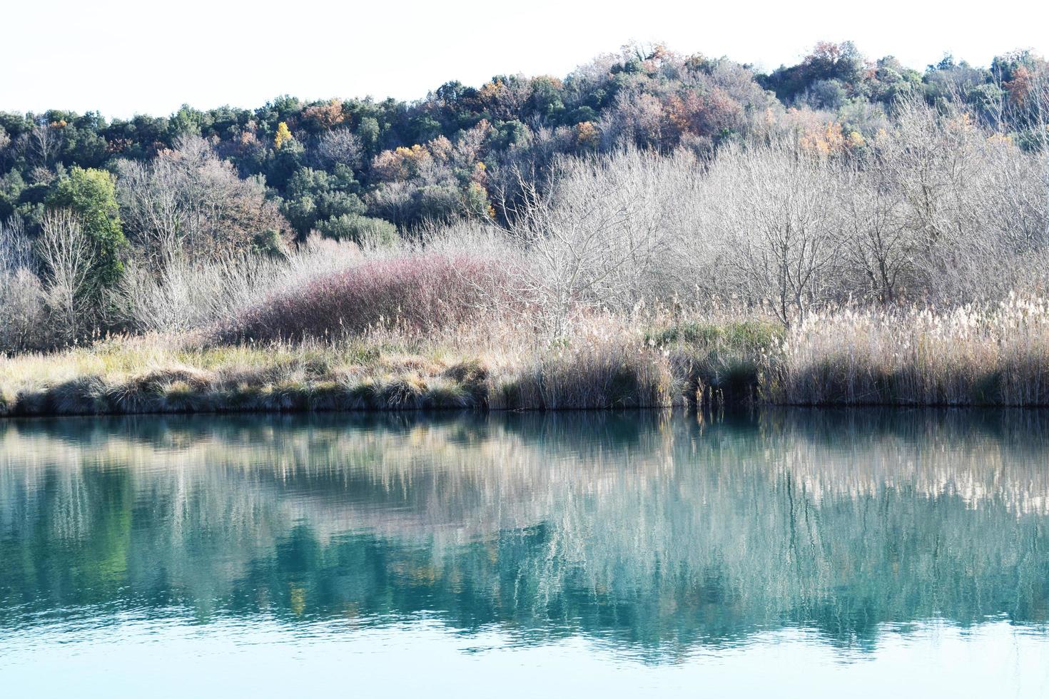 eine toskanische Landschaft foto