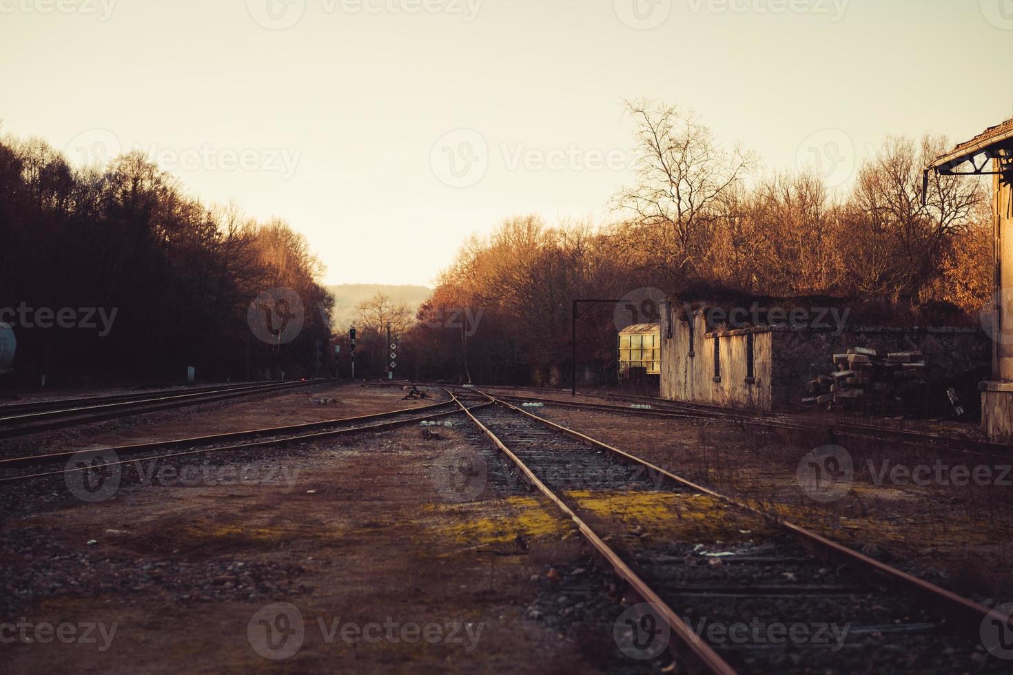 alter Bahnhof foto