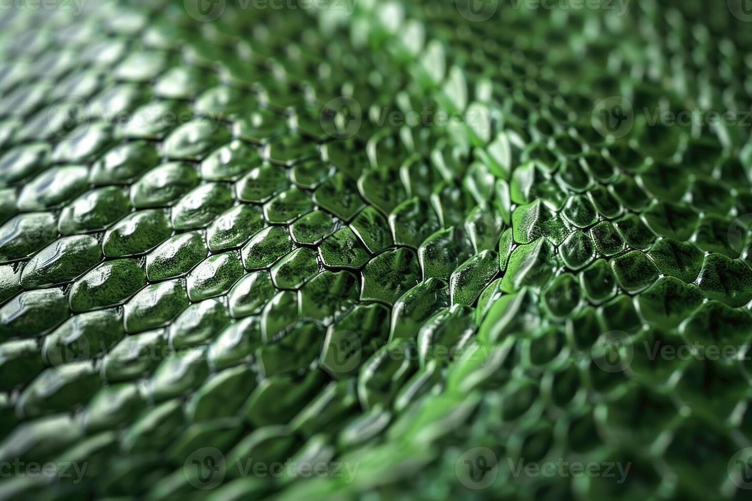ai generiert Grün Luxus Schlange Haut Textur zum Hintergrund. foto