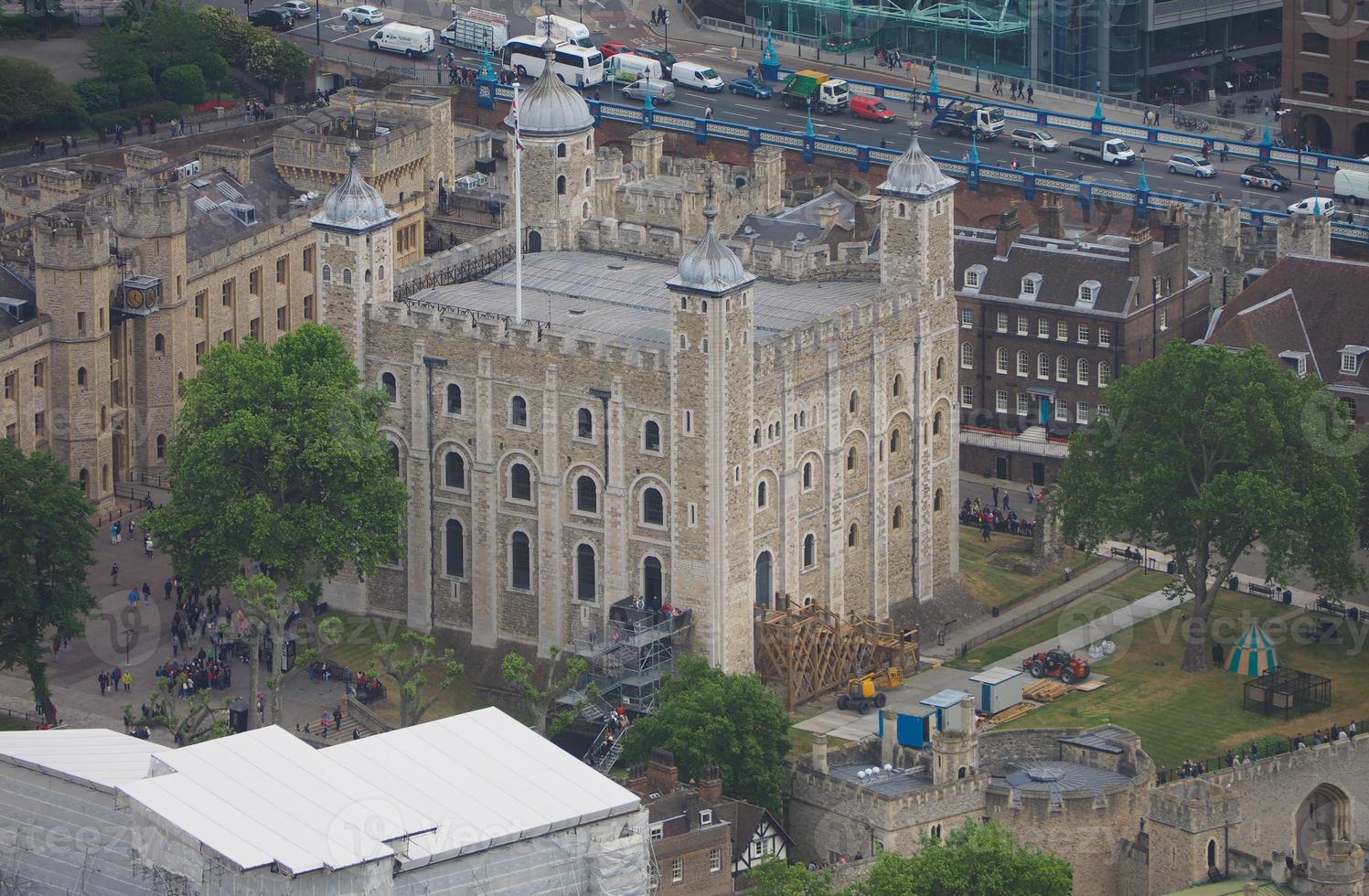 Luftaufnahme von London foto