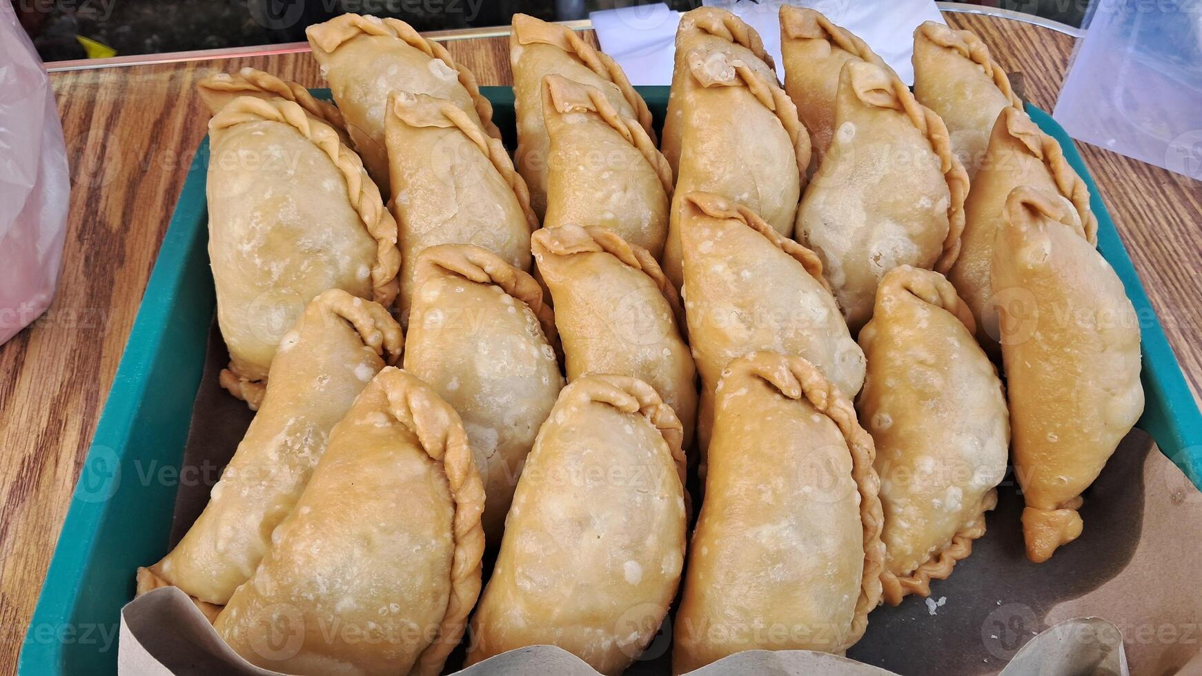 Pastell- enthält Eier und Gemüse traditionell Essen foto