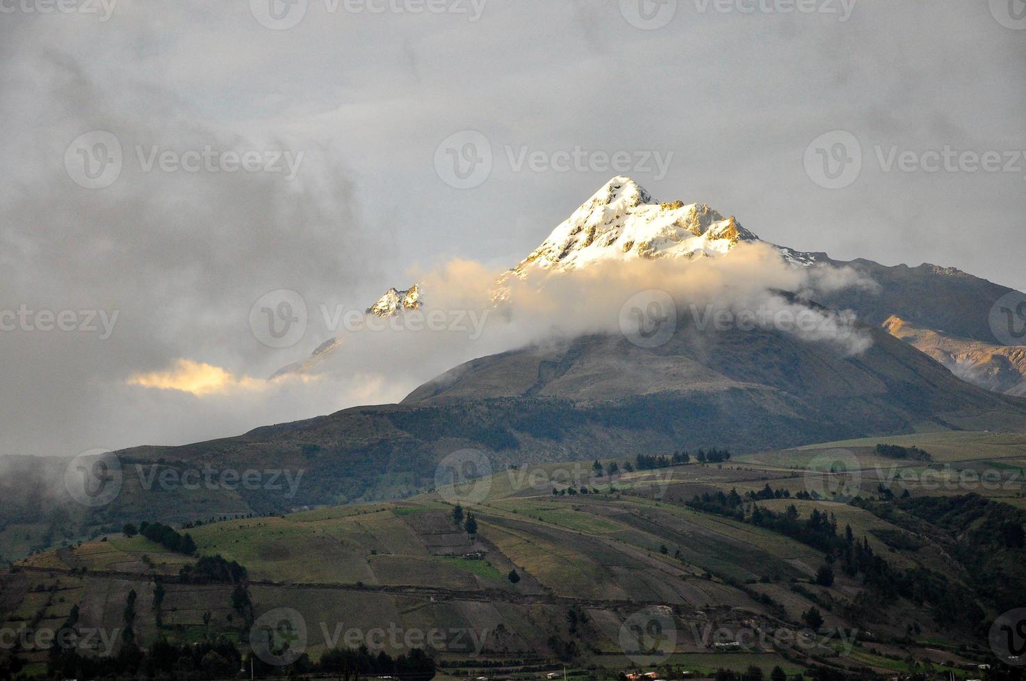 Vulkan Ilinizas, Ecuador foto