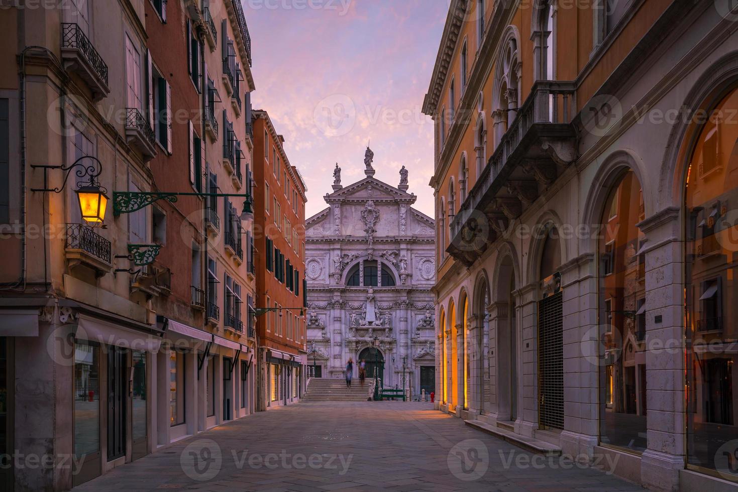 Altstadt vanice in der Dämmerung foto