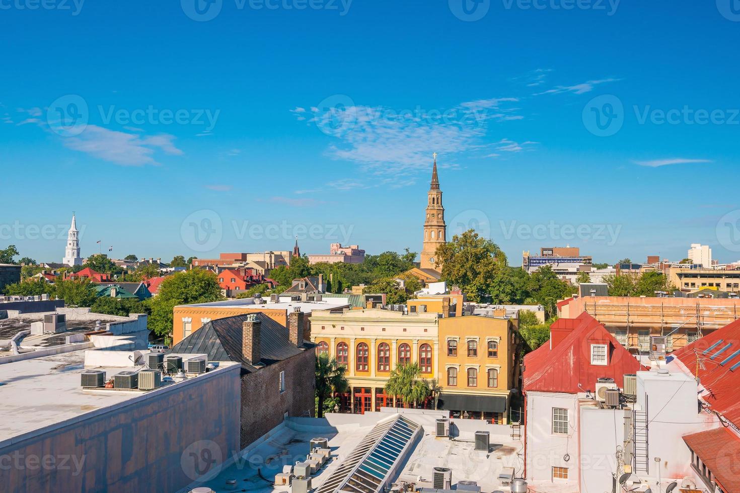 historische Innenstadt von Charleston foto