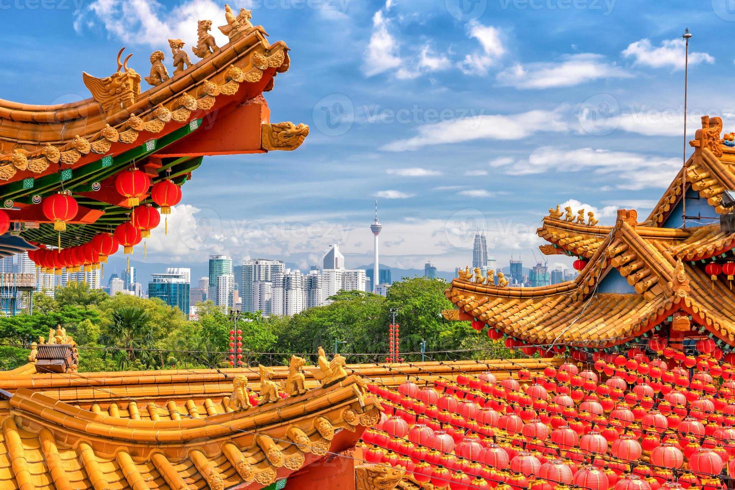 Thean-Hou-Tempel in Kuala Lumpur foto