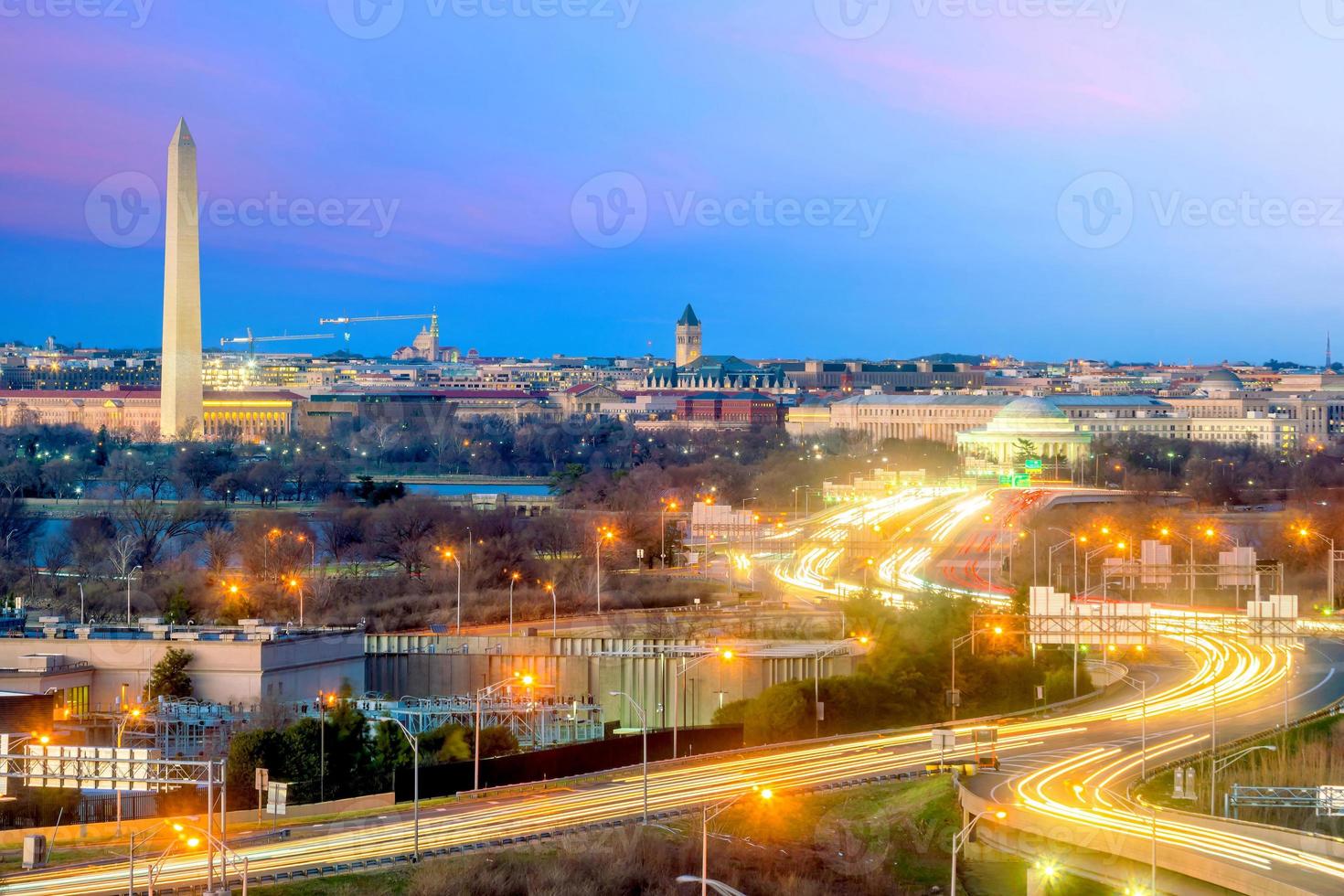 Washington, DC Skyline der Stadt foto