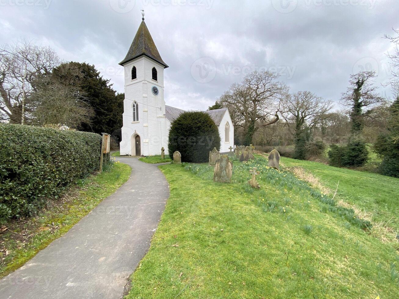 ein Aussicht von Weißwell Kirche foto