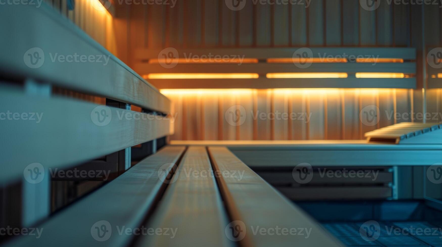 ein Foto von ein korporativ Fitnessstudio präsentieren das Sauna wie ein Schlüssel Feature und Hervorheben das vorausschauend Ansatz von das Unternehmen gegenüber Arbeitsplatz Wohlbefinden.