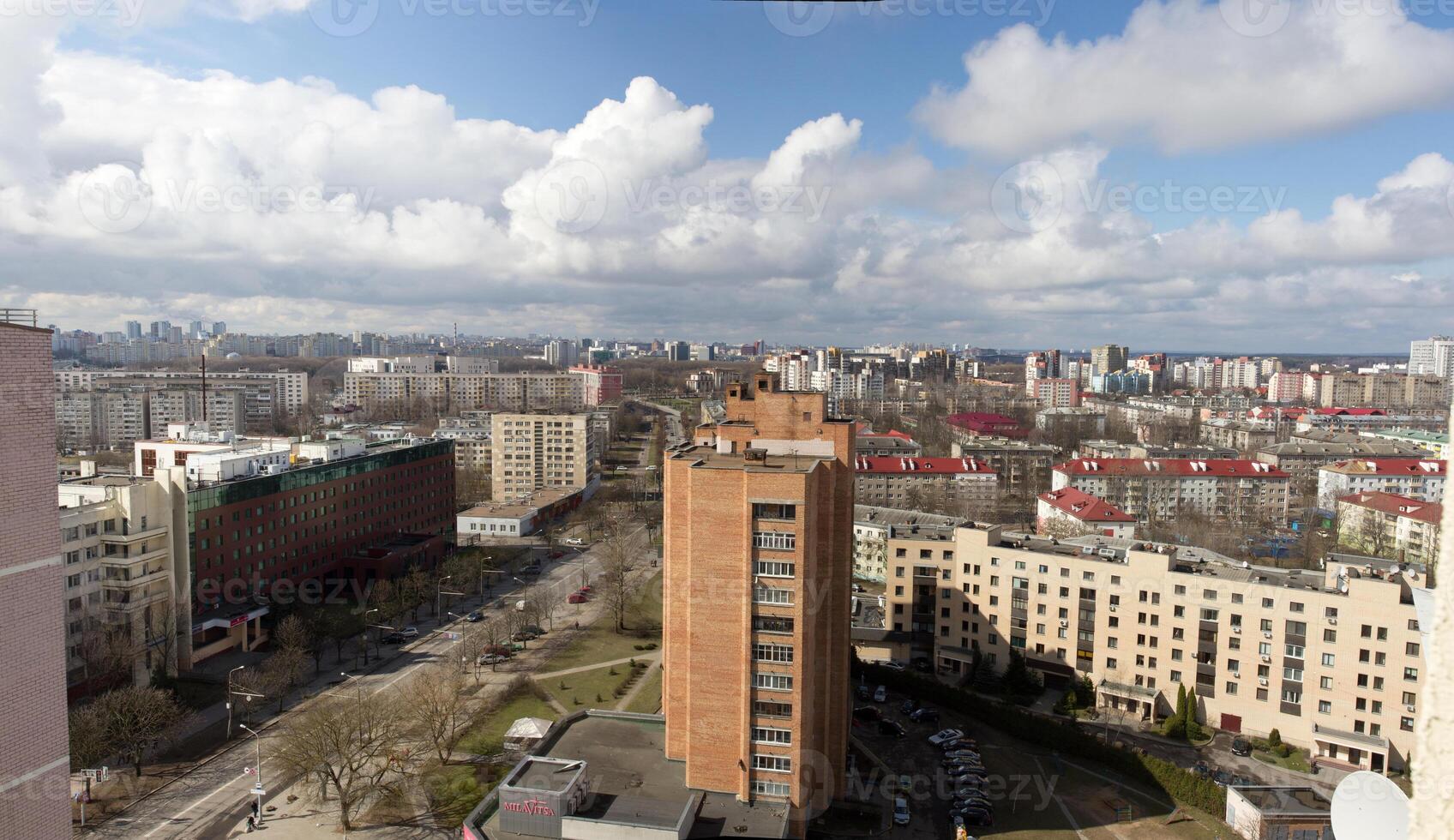 Minsk Aussicht auf das Stadt foto