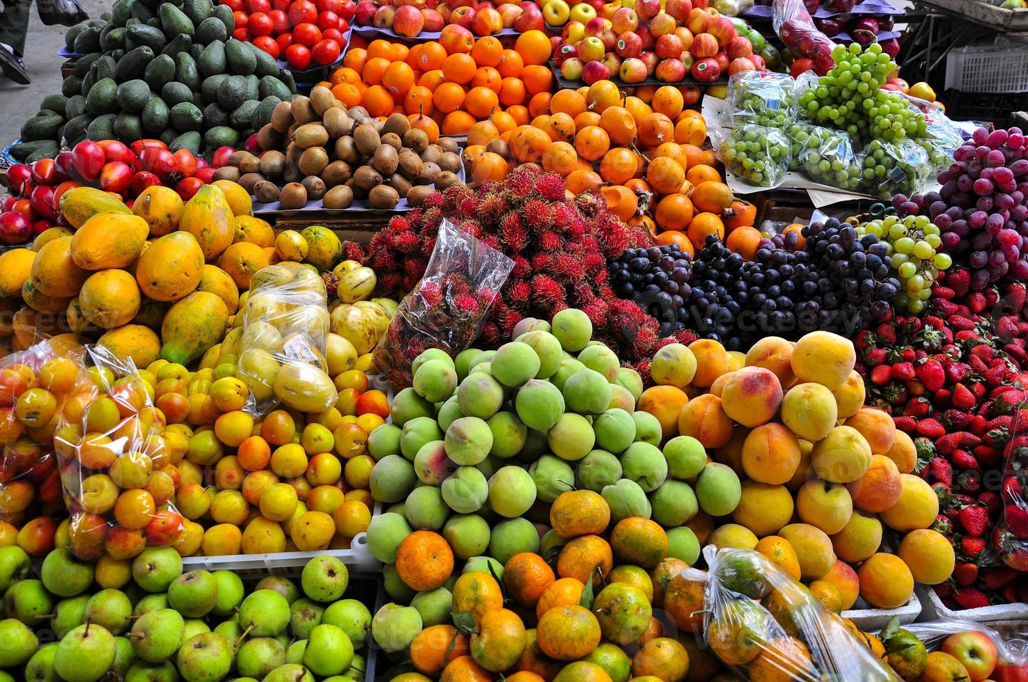 Früchte und Gemüse foto