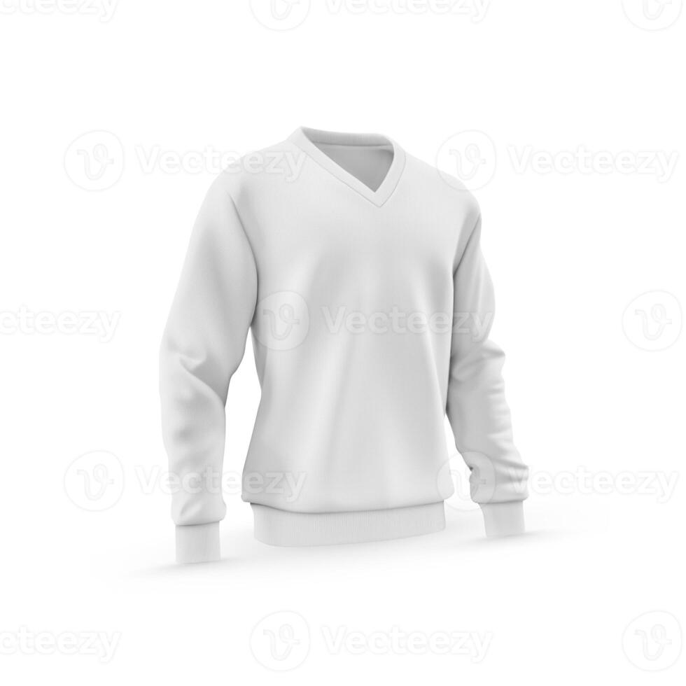 Sweatshirt auf Weiß Hintergrund foto