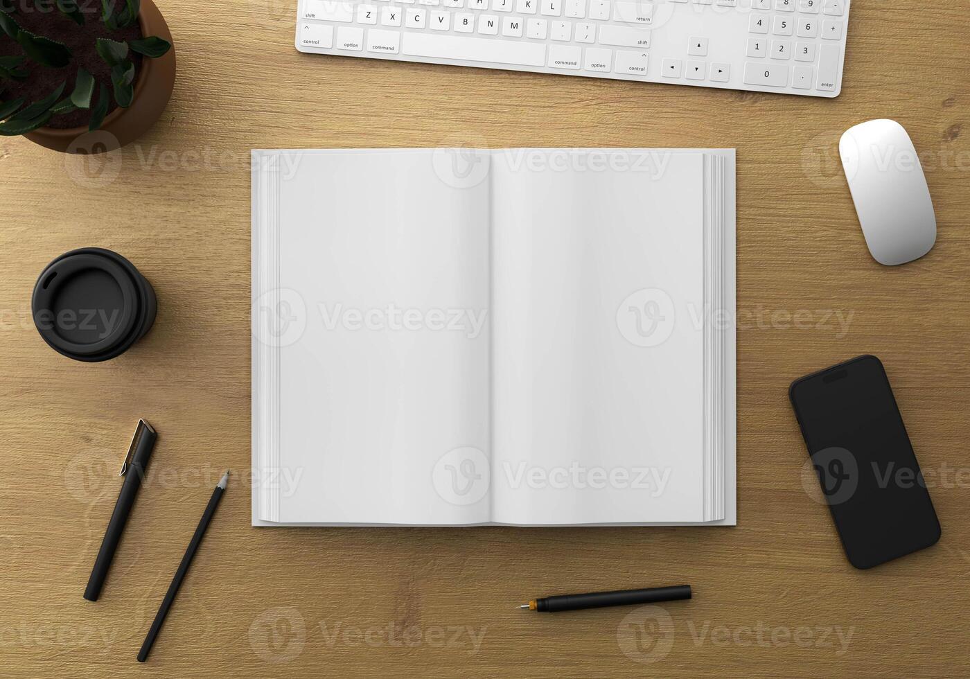 Buch auf dem Tisch foto
