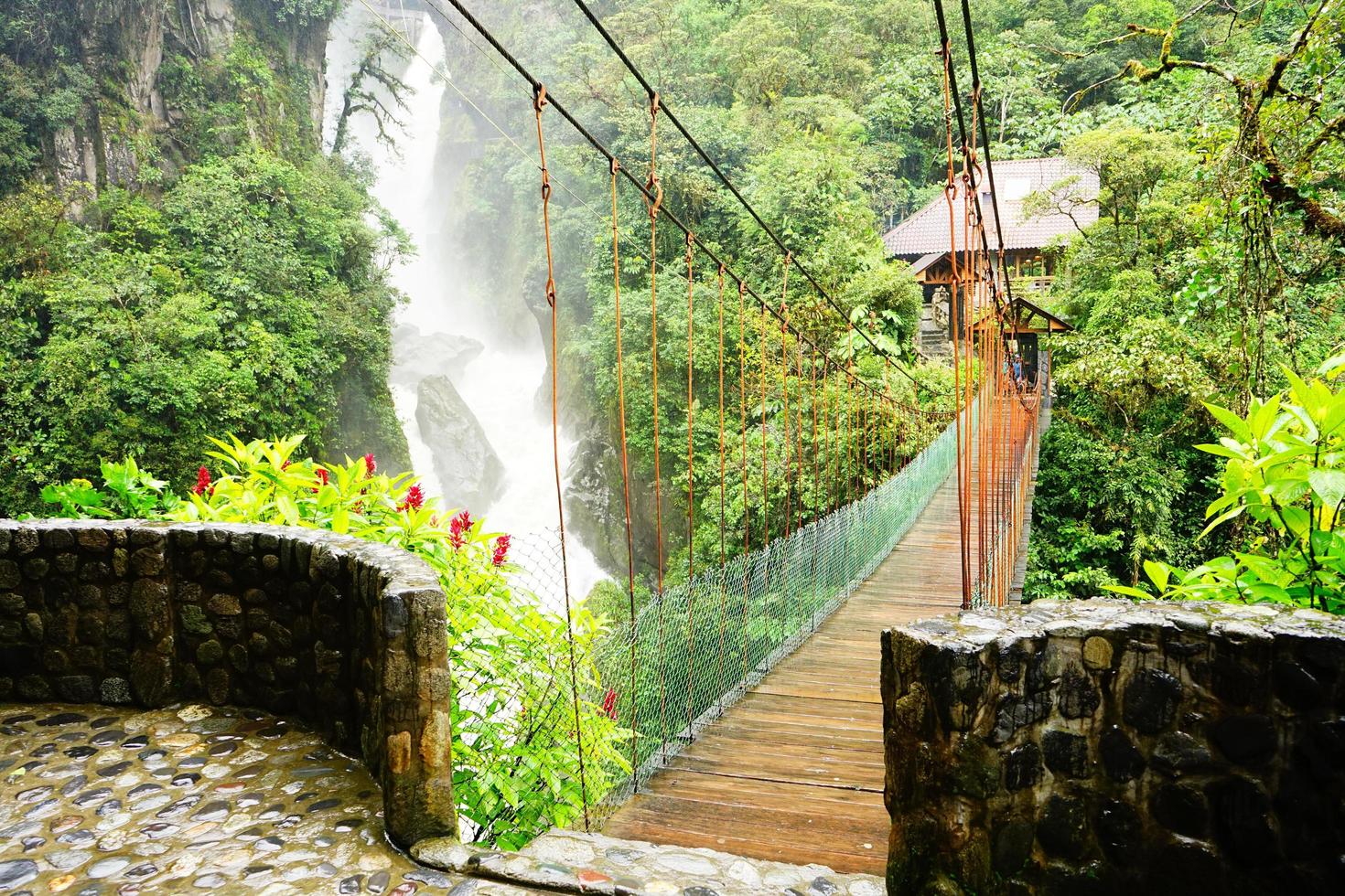 Pailon del Diablo, Ecuador foto