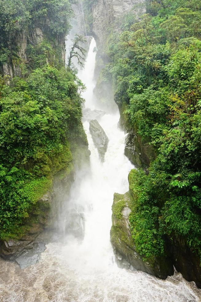 Pailon del Diablo, Ecuador foto