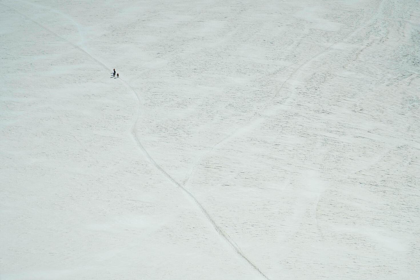 Männer allein im das die meisten schwierig Berge zu Gesicht Natur. mont blanc beim punta Hölle Bronner im Tal d'aosta im das Sommer- von 2023 foto