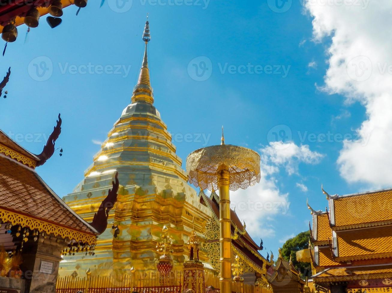 Wat Phra That Doi Suthep ist eine Touristenattraktion von Chiang Mai, thailand.asia. foto