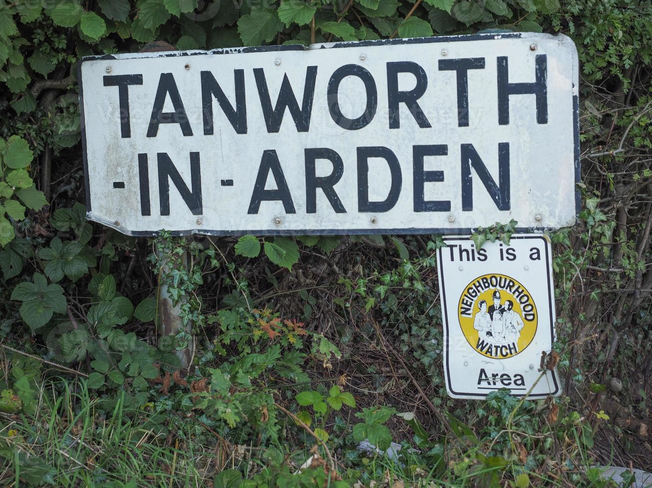 tanworth im arden sign foto