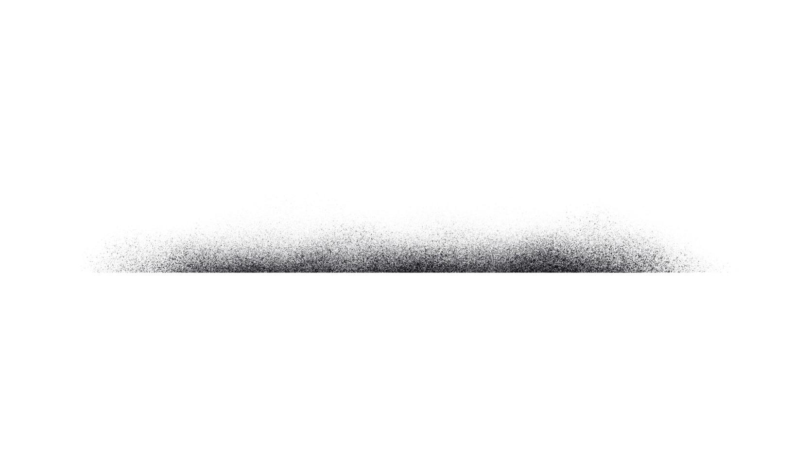 die abstrakte schwarze Tinte auf einem weißen Hintergrund gesprüht. die Grunge-Pinsel-Kollektion für kreatives Street-Design. foto