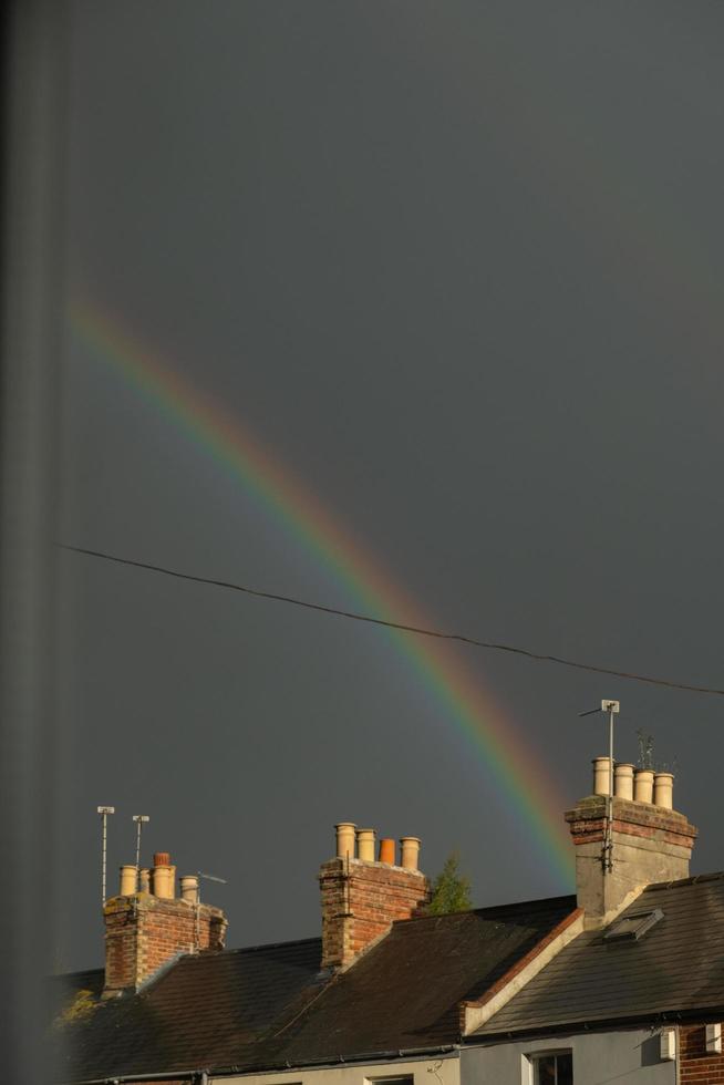 Regenbogen in Oxford, England foto