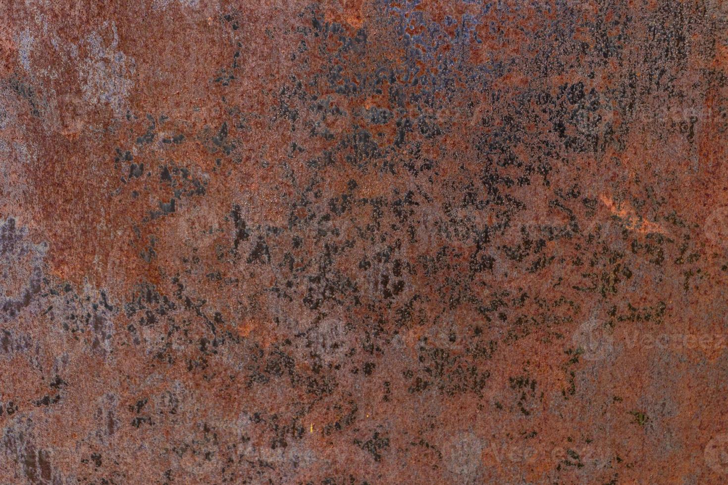 Rost auf Metallstahlwand Hintergrundtextur. foto