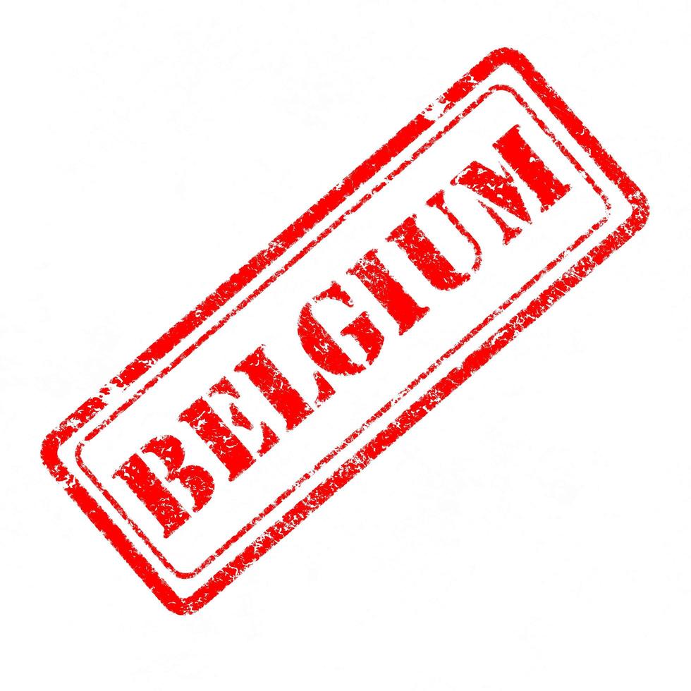belgischer Stempel foto
