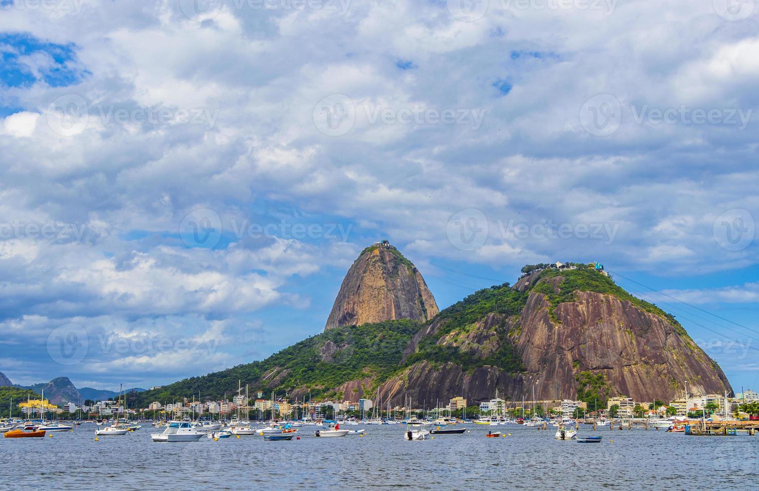 zuckerhut berg pao de acucar panorama rio de janeiro brasilien. foto