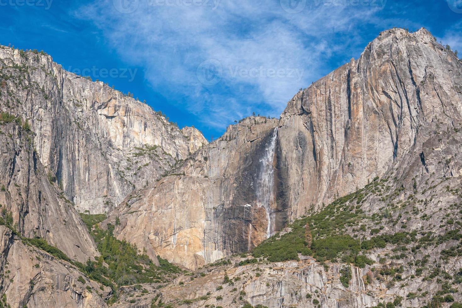 Yosemite-Nationalpark im Winter foto