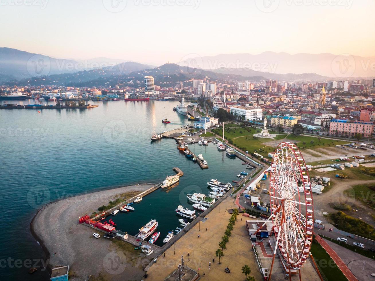 Uferpromenade in Batumi foto